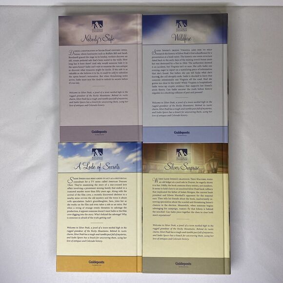 4 Guideposts Mysteries Of Silver Peak Hardcover Books Carole Jefferson 2 3 4 5 - Picture 2 of 7